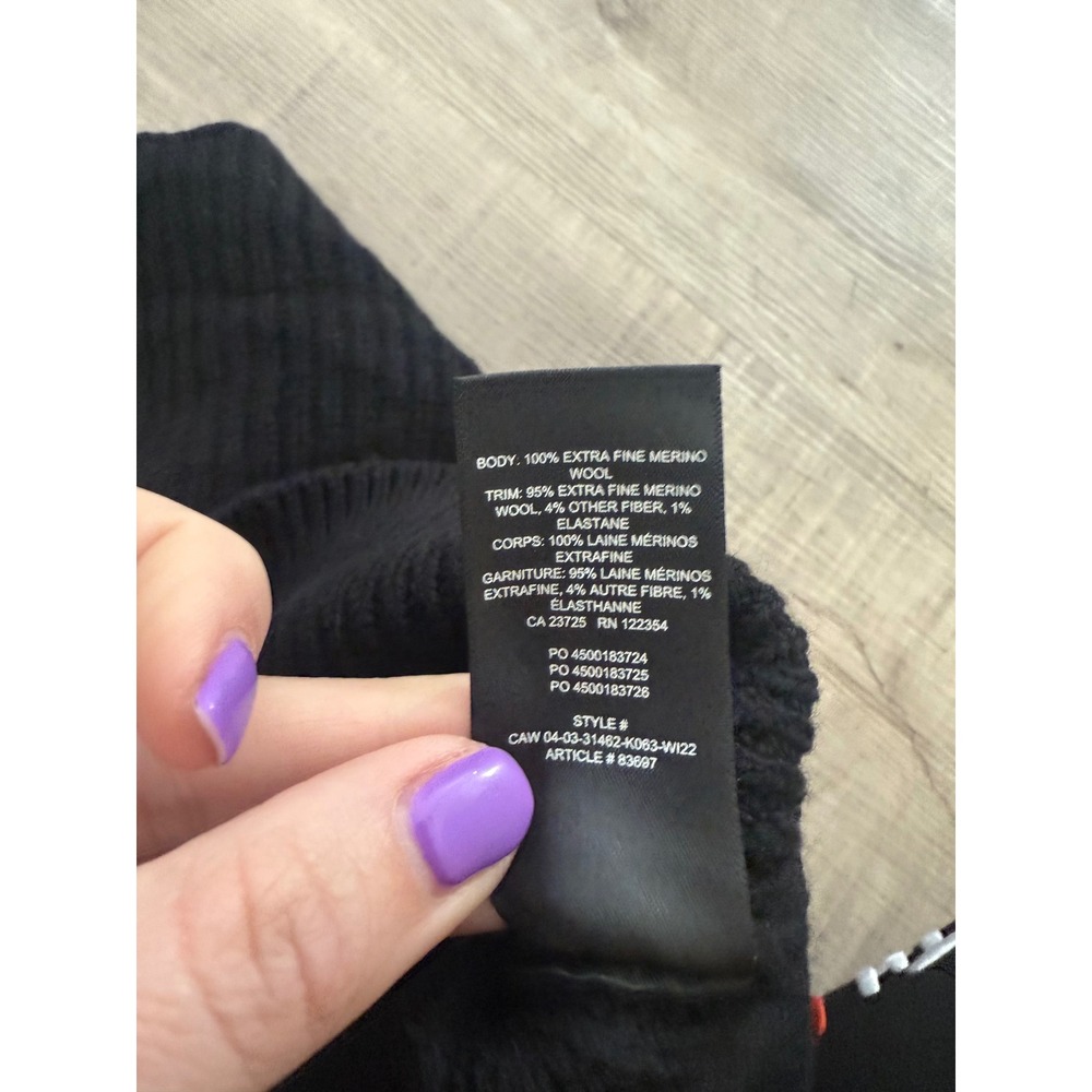 Aritzia Wilfred Montpellier Waist Turtleneck Sweater - Black - XS - Picture 3 of 3